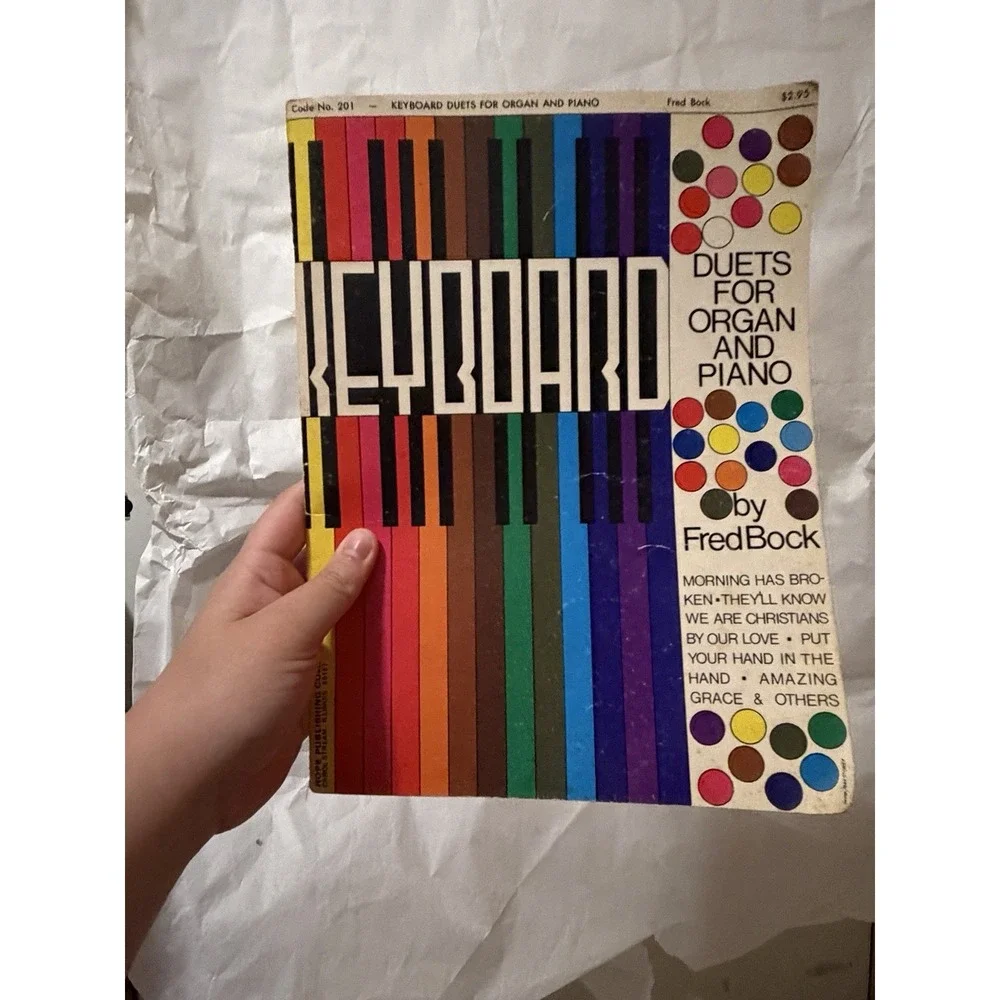 Keyboard Duets for Organ and Piano songbook arranged by Fred Bock